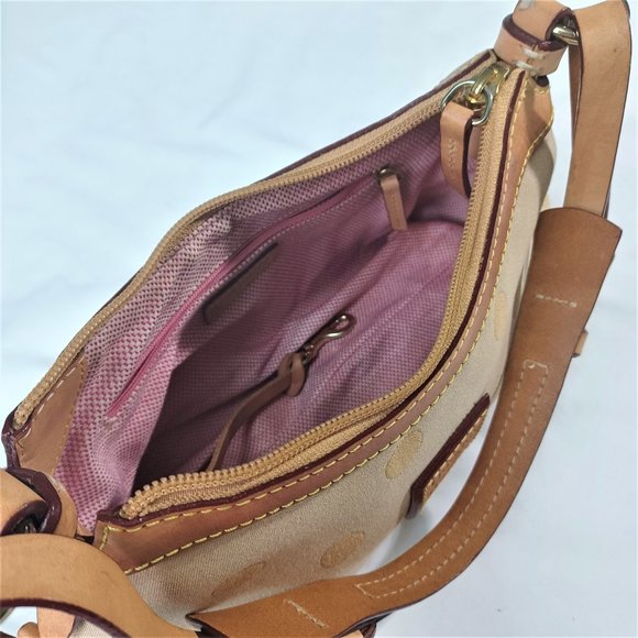 Dooney & Bourke Canvas Hobo Bag - Picture 2 of 15